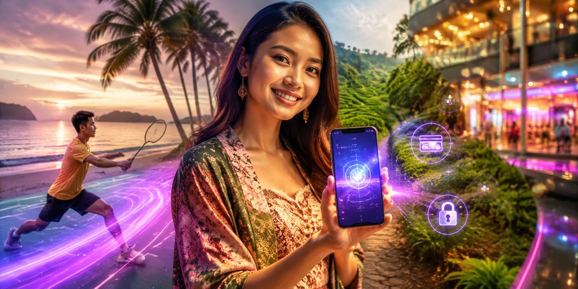 Pemain menikmati aplikasi rasmi rm600 di Langkawi dengan telefon mudah alih