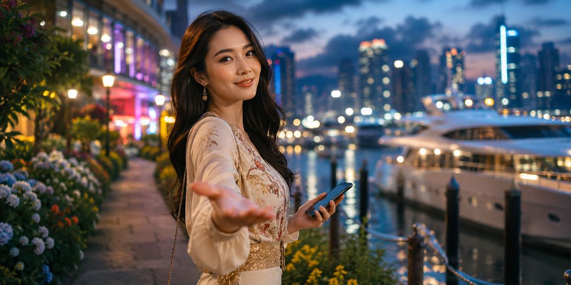Ilustrasi penggunaan aplikasi pembayaran digital di Malaysia untuk deposit rm600